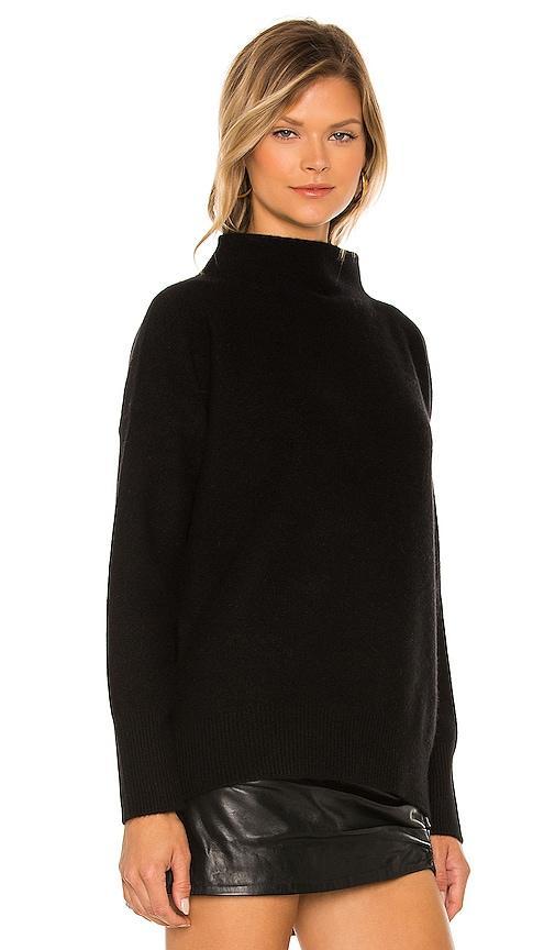 Vince Boiled Cashmere Funnel Neck Pullover Product Image