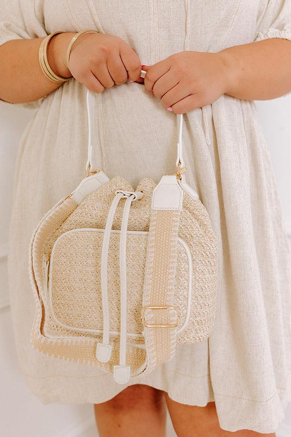 The Harmony Woven Bucket Crossbody Product Image