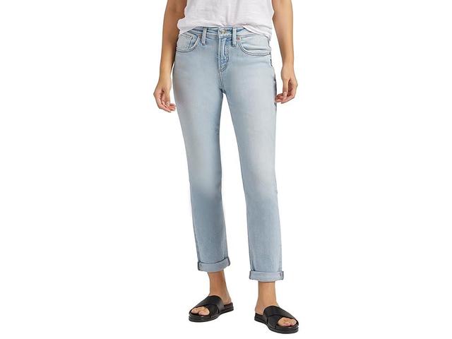 Silver Jeans Co. Womens Beau High Rise Slim Leg Jeans Product Image