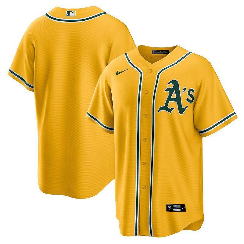 Mens Nike Oakland Athletics Alternate Replica Team Jersey Product Image