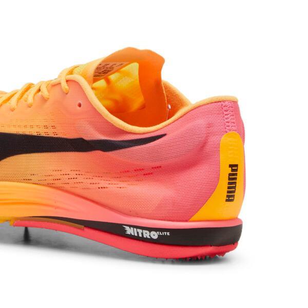 PUMA evoSPEED NITRO Elite 2 Long-Distance Men's Track Spikes Shoes in Sun Stream/Sunset Glow/Black Product Image