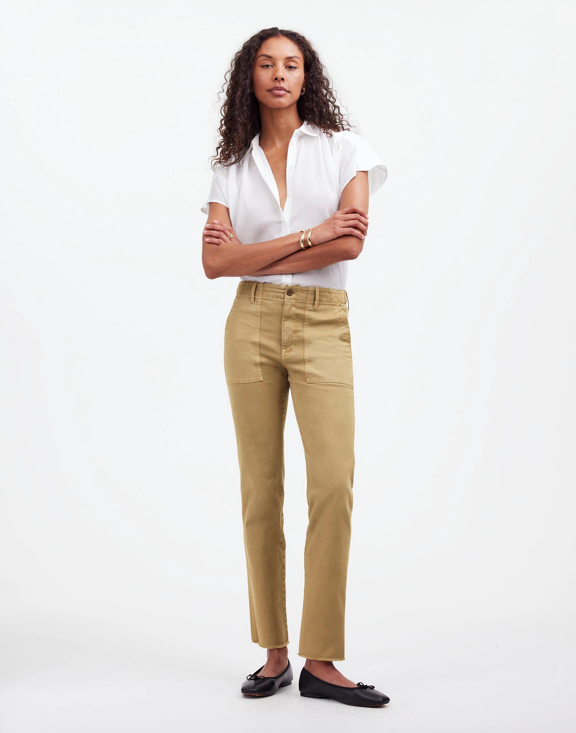 The Slim Straight Utility Pant in Garment Dye product image