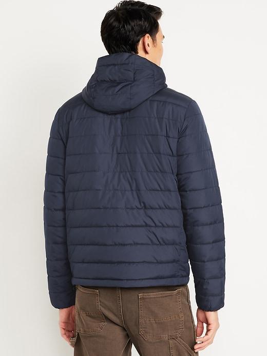 Water-Resistant Narrow-Channel Puffer Jacket Product Image