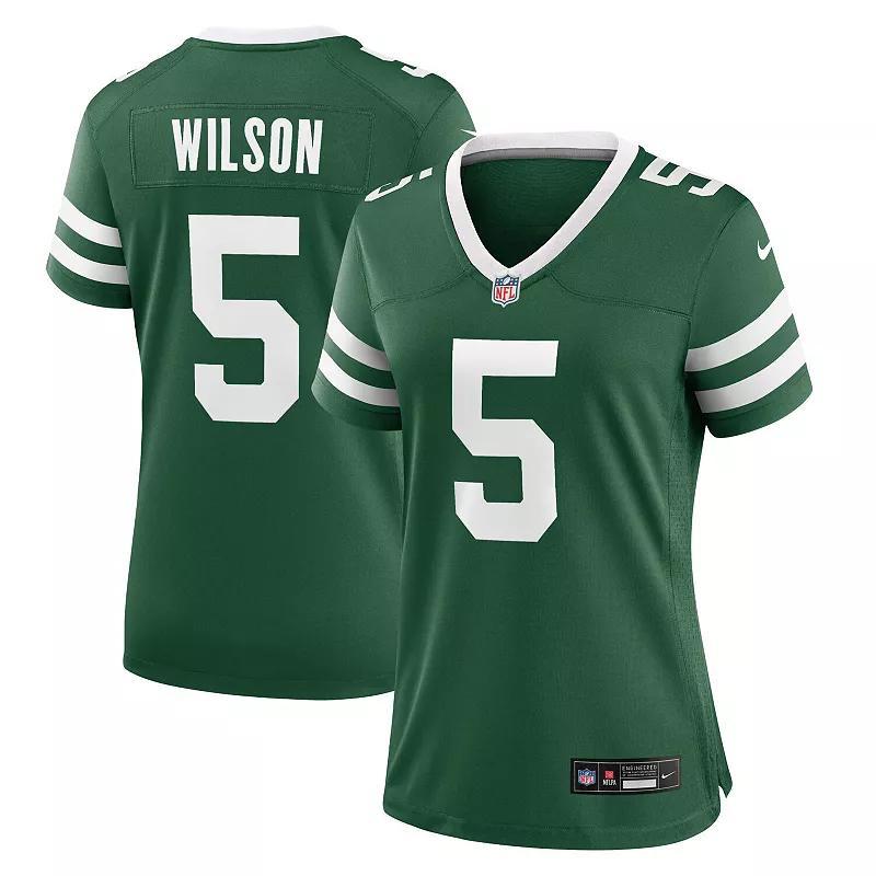 Garrett Wilson New York Jets Nike Womens NFL Game Football Jersey Product Image