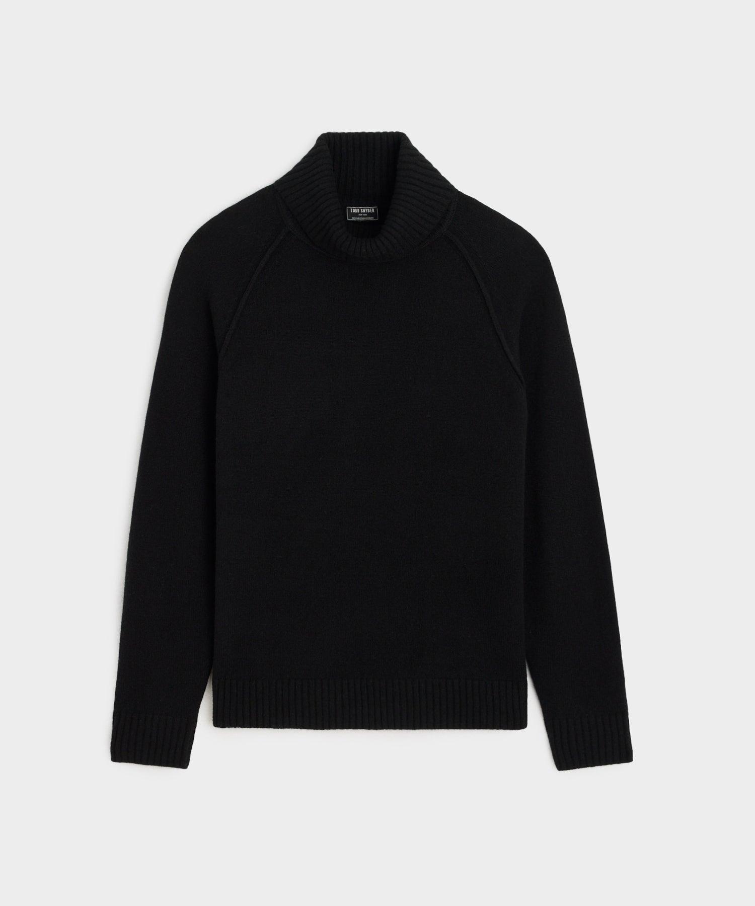 Nomad Cashmere Turtleneck in Black Product Image