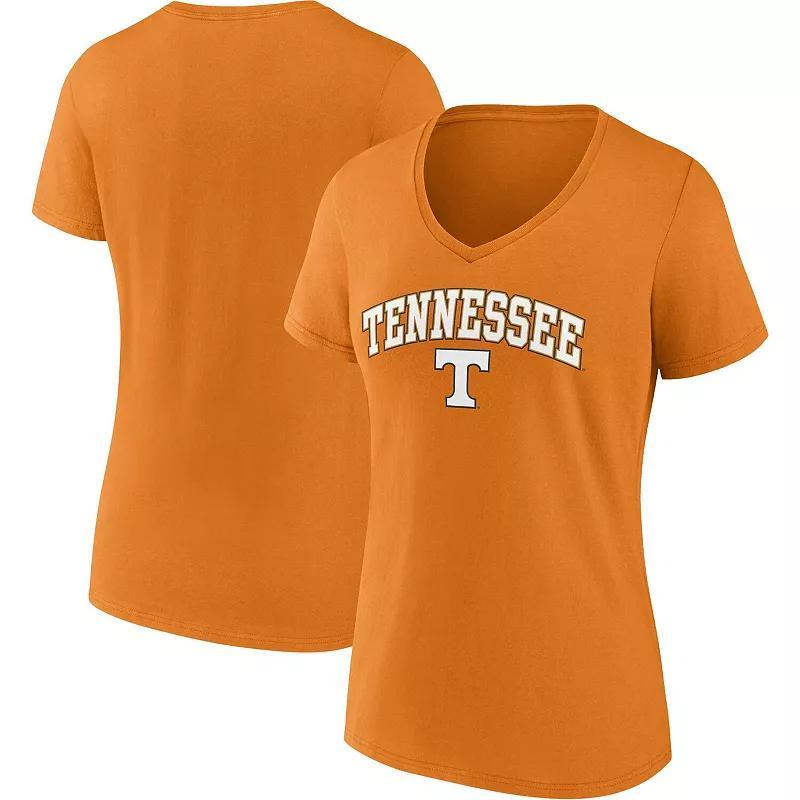 Womens Fanatics Branded Tennessee Tennessee Volunteers Evergreen Campus V-Neck T-Shirt Product Image