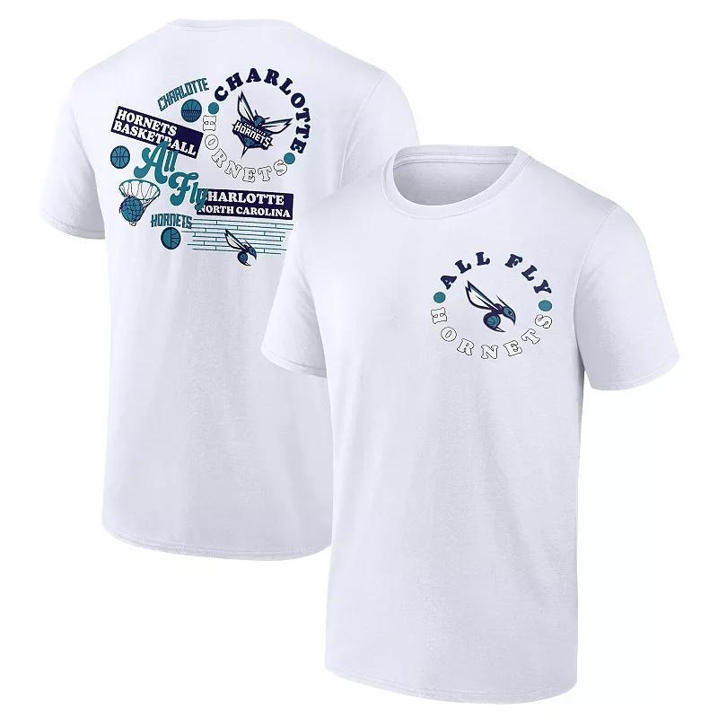 Mens Fanatics Branded White Charlotte Hornets Street Collective T-Shirt Product Image