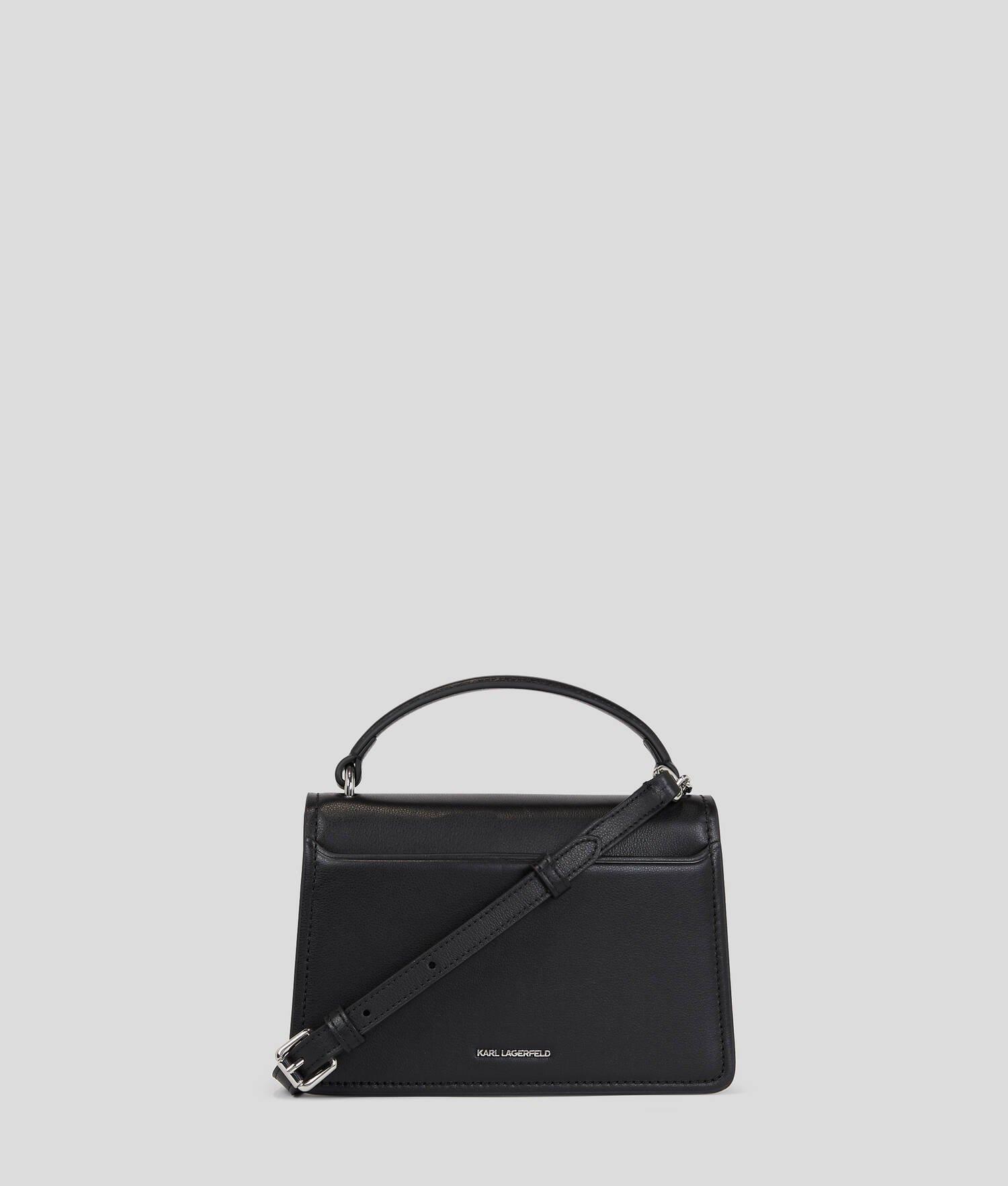 IKON LOCK LEATHER CROSSBODY BAG Product Image