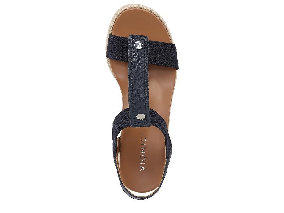 VIONIC Calera (Navy Leather) Women's Sandals Product Image