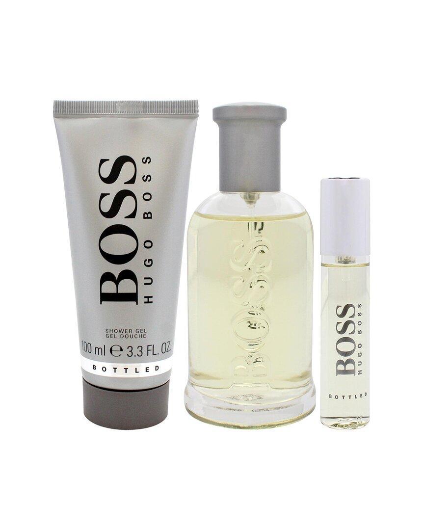 Men's Boss Bottled 3pc Gift Set In White Product Image