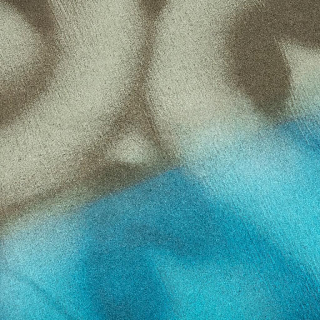 Awake NY x Mundo Dip Dyed Camp Shirt - Brown/Blue Male Product Image