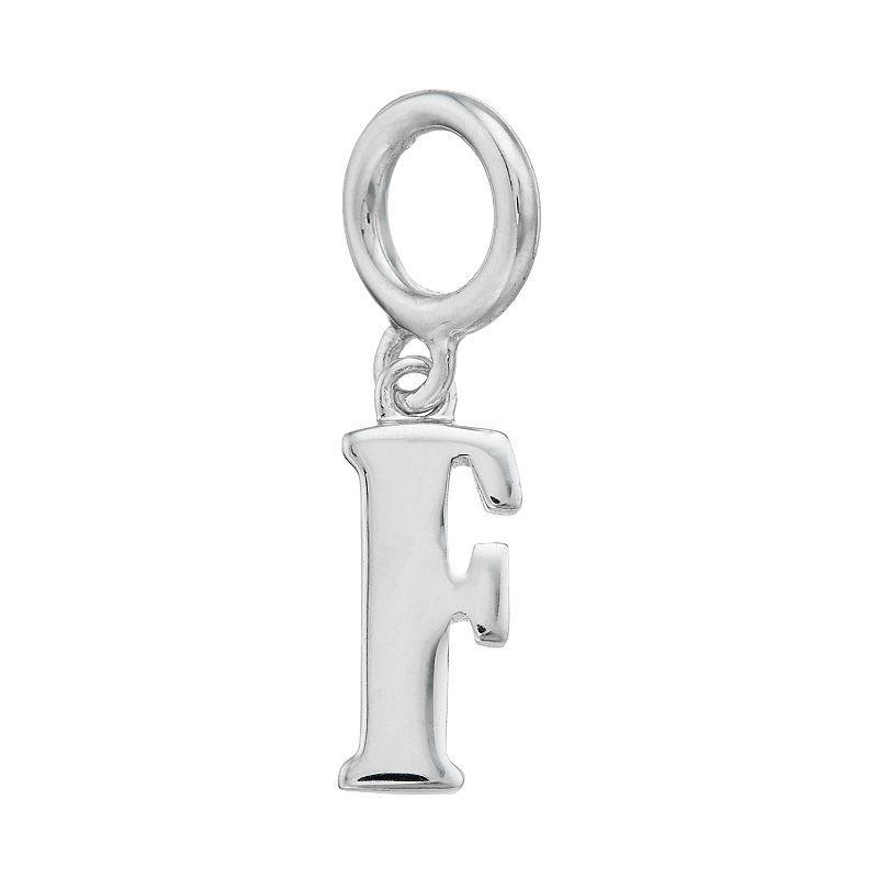 Lavish by TJM Sterling Silver Initial Letter Charm, Womens, Sterling Z Product Image