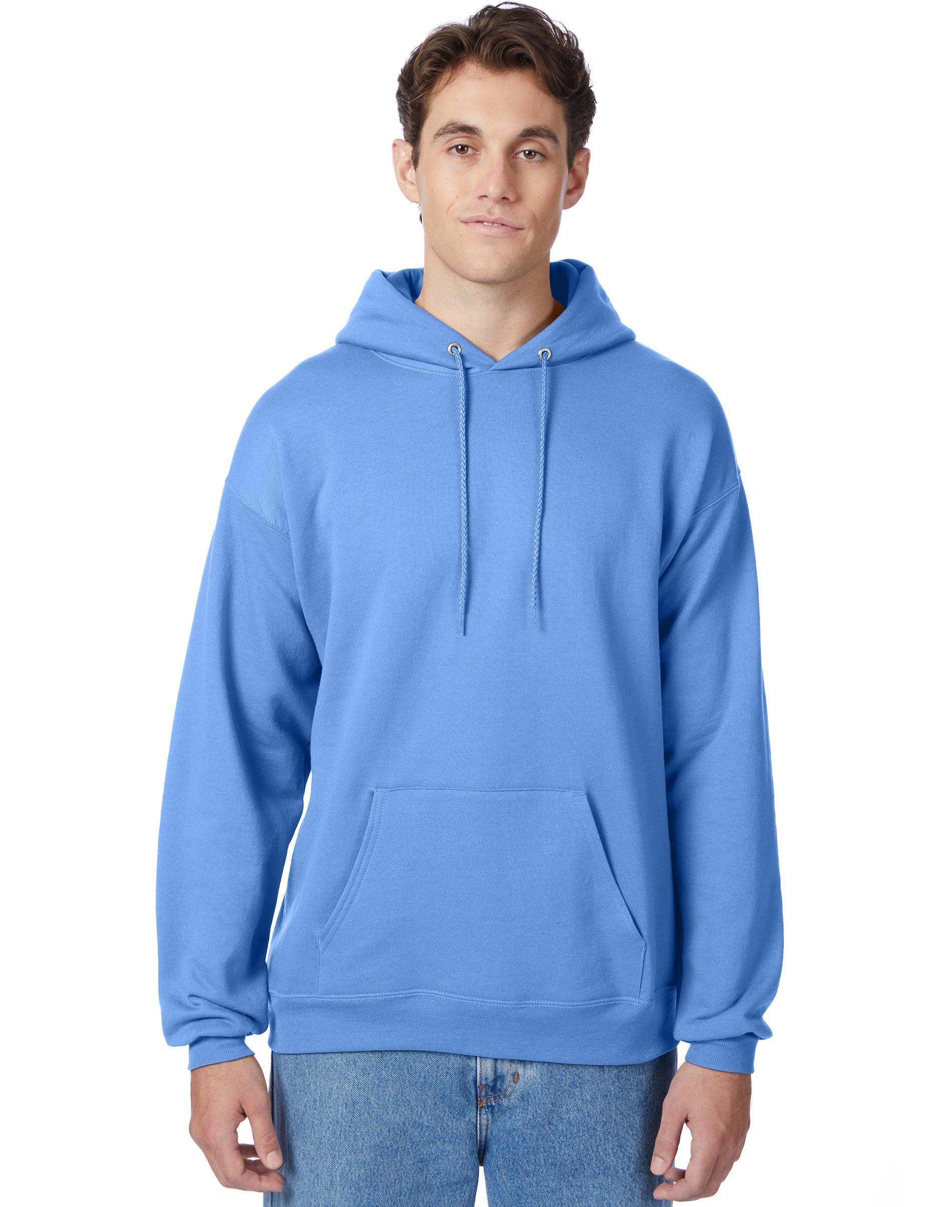 Big & Tall Hanes EcoSmart Hoodie Sweatshirt, Mens Grey Product Image