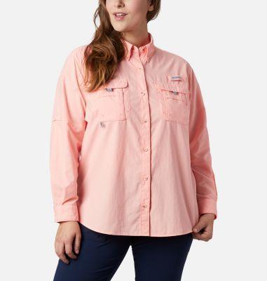 Columbia Women s PFG Bahama Long Sleeve Shirt Plus Size- Product Image