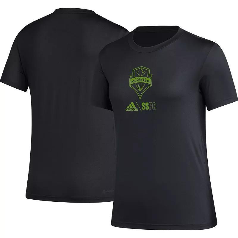 Womens adidas Seattle Sounders FC AEROREADY Club Icon T-Shirt Product Image