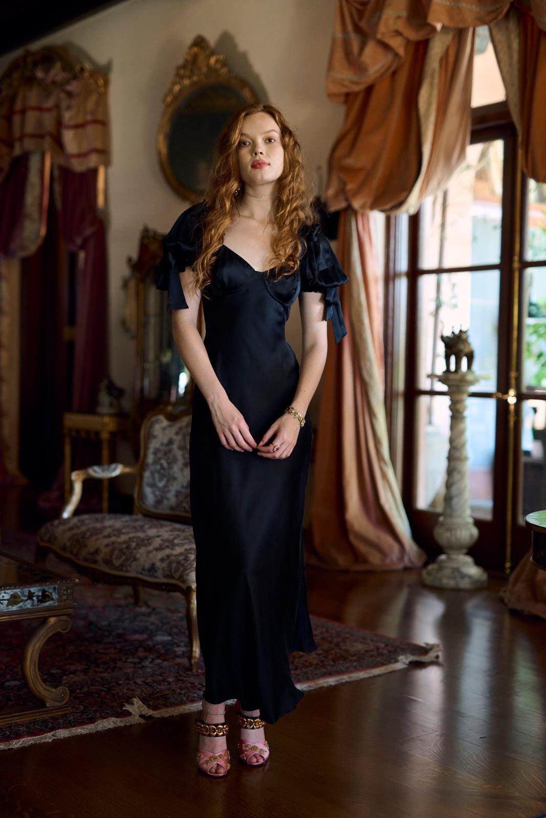 The Raven Poet Slip Dress Product Image