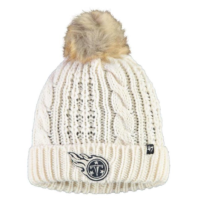 47 Brand Womens Tennessee Titans Meeko Cuffed Knit Hat Product Image