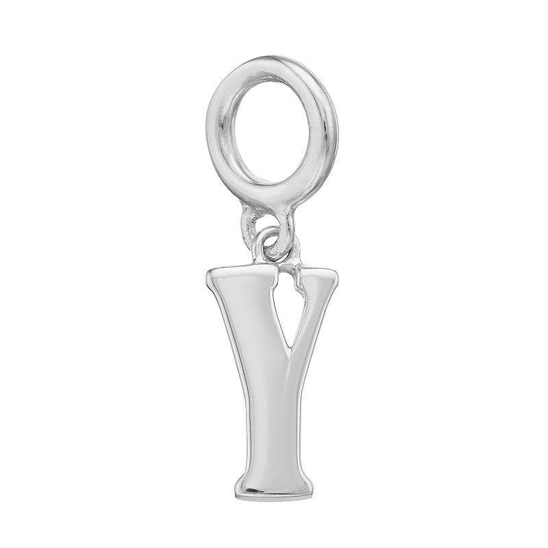 Lavish by TJM Sterling Silver Initial Letter Charm, Womens, Sterling Z Product Image