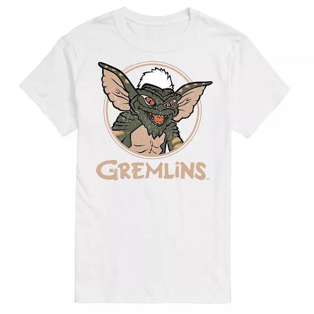 Mens Gremlins Drawing Graphic Tee White Product Image