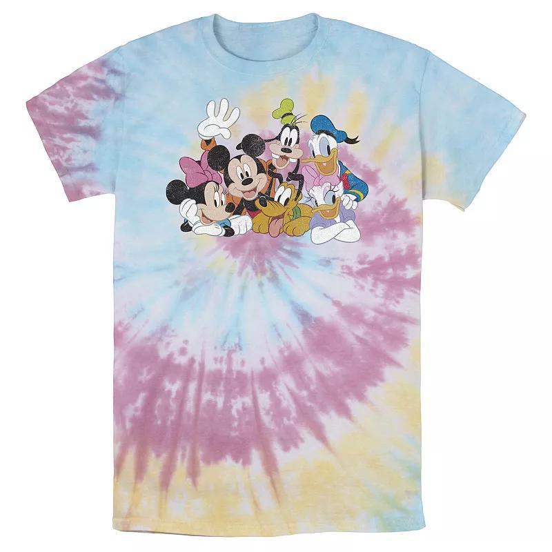 Mens Disney Mickey Classic Characters Wash Tee Product Image