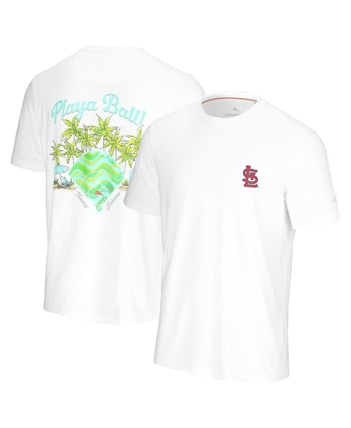 Mens Tommy Bahama White Los Angeles Dodgers Playa Ball T-shirt Product Image