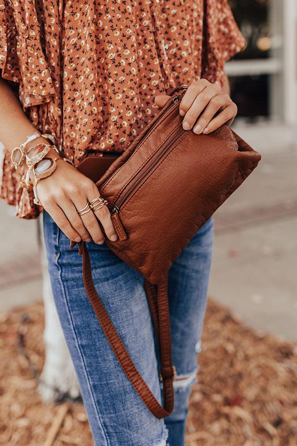 Back To Basics Crossbody In Brown Product Image