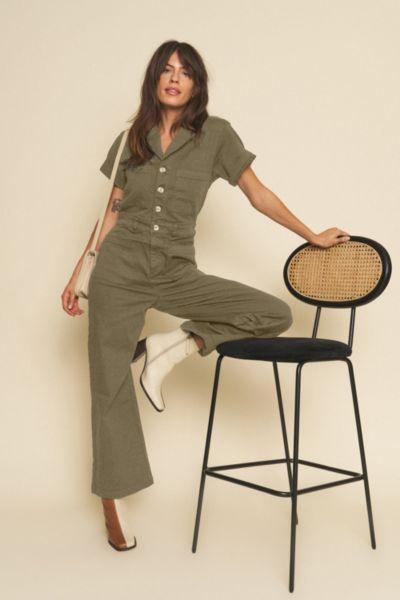 Whimsy and Row Whimsy + Row Logan Organic Cotton Jumpsuit Womens at Urban Outfitters Product Image