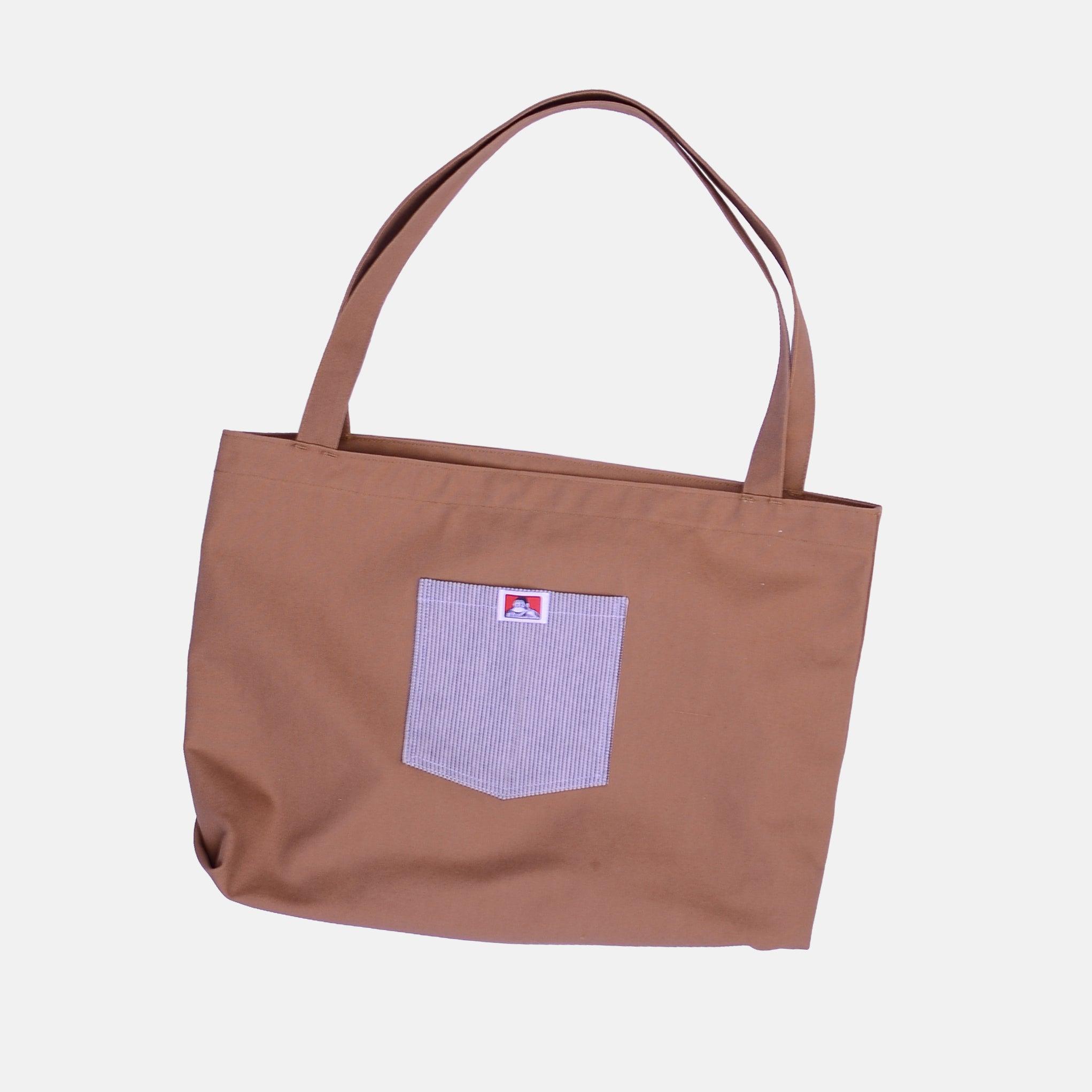 Canvas Tote Bag - Brown Product Image