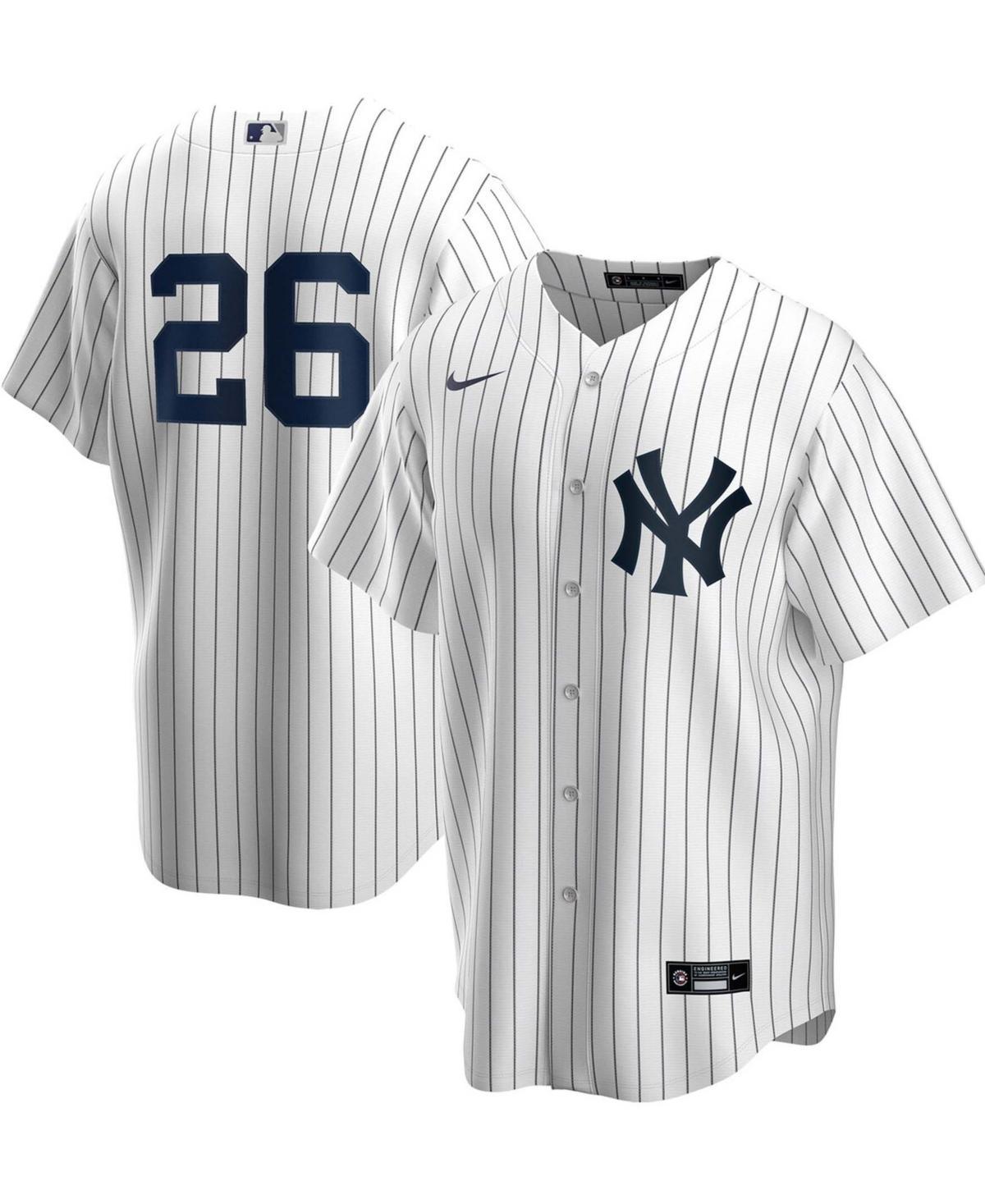 Mens Dj LeMahieu White New York Yankees Home Replica Player Name Jersey - White Product Image