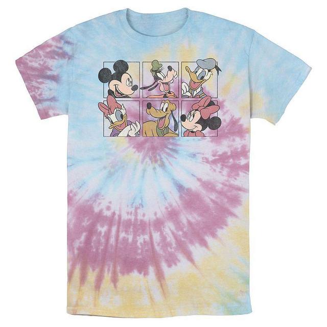 Mens Disney Mickey & Friends Classic Group Box Up Wash Tee Product Image