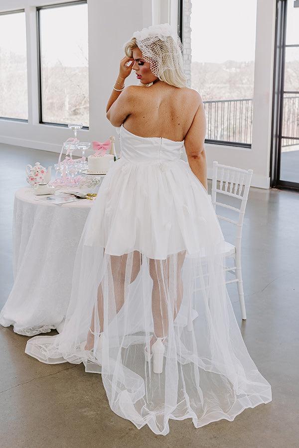 Work the Aisle Tulle Maxi Dress Product Image