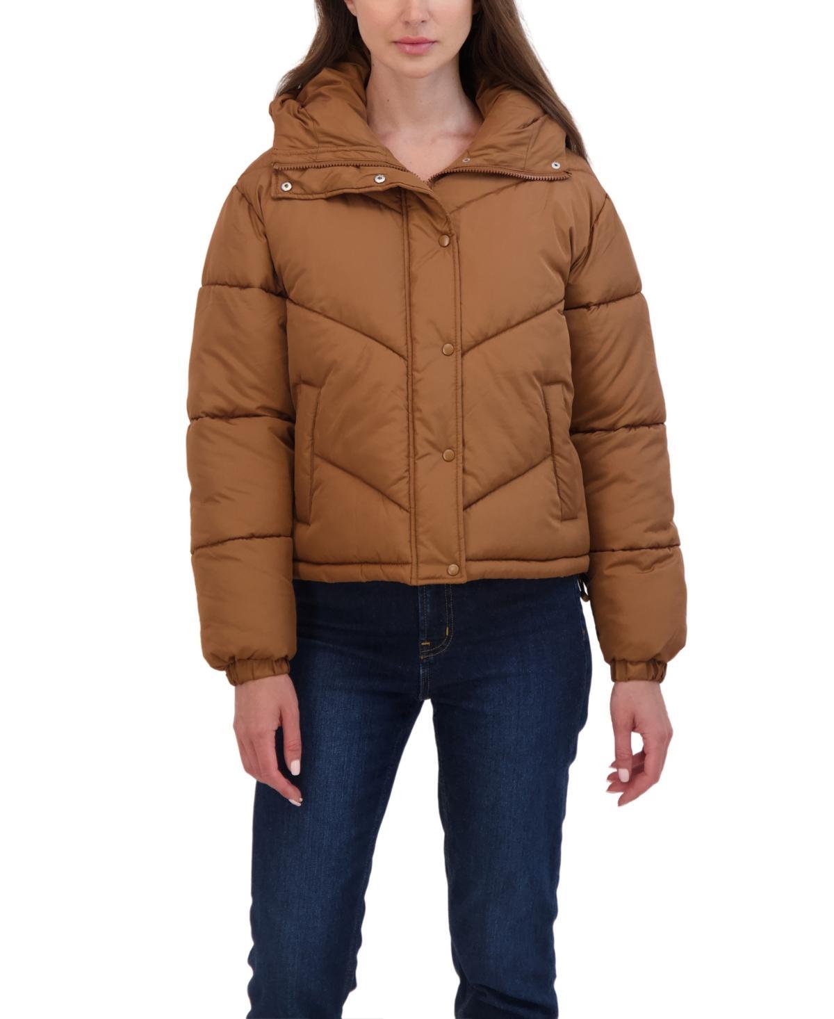 Sebby Juniors Women Short Hooded Puffer Jacket Product Image