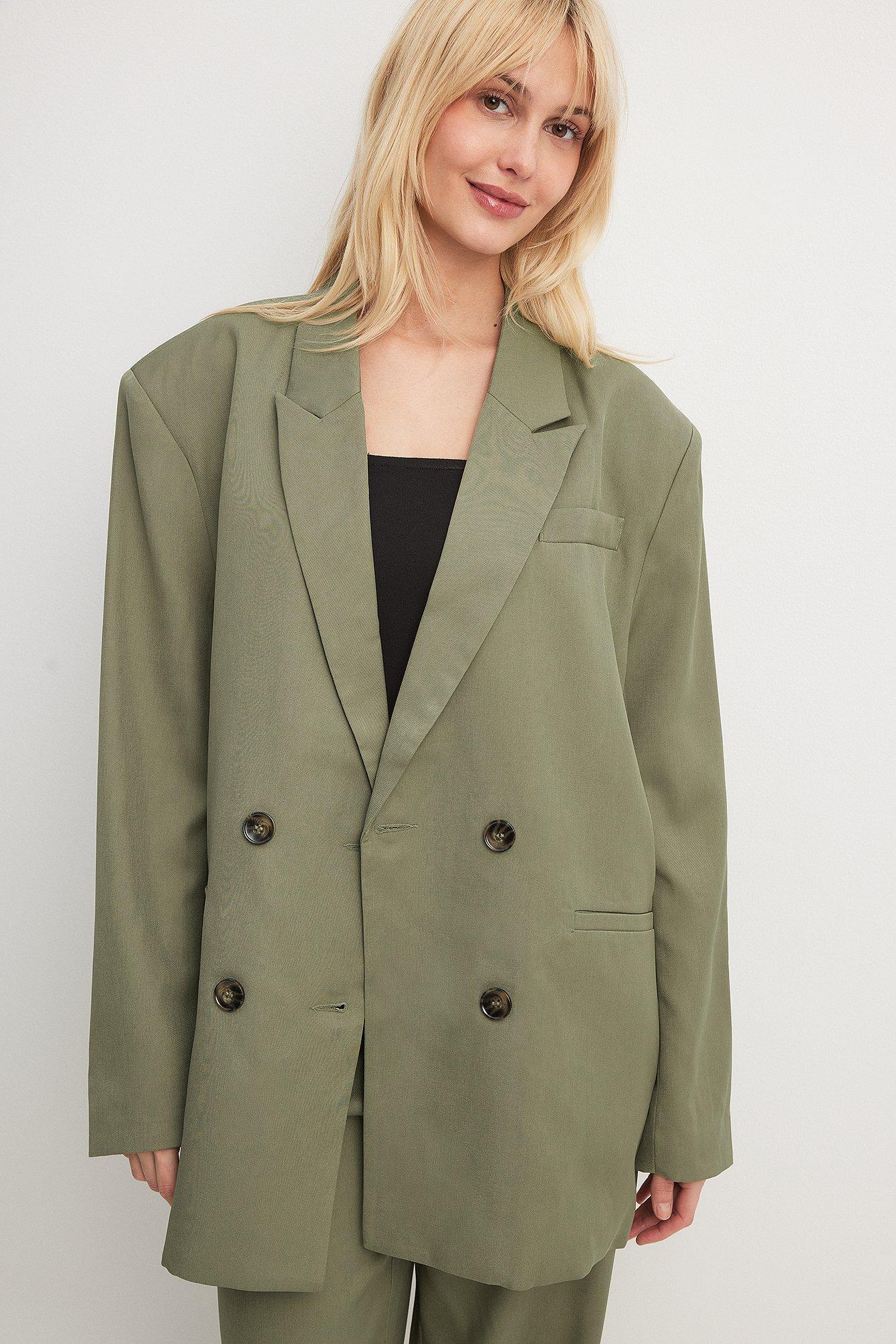 Dropped Shoulder Blazer Product Image