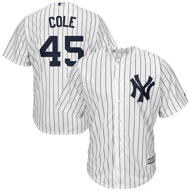 Mens Gerrit Cole /Navy New York Yankees Big & Tall Replica Player Jersey Product Image