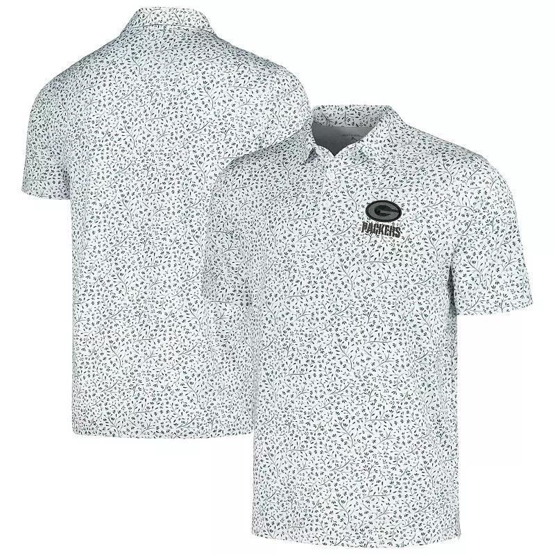 Mens Antigua /Green Green Bay Packers Motion Polo Product Image