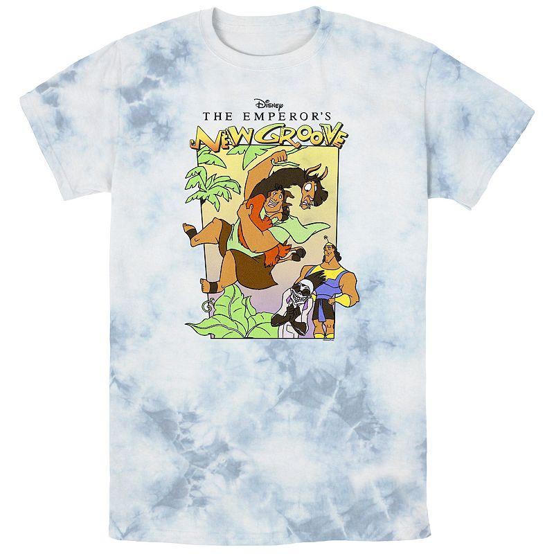 Disneys The Emperors New Grrove Mens Pacha And Kuzco Bombard Wash Graphic Tee Product Image