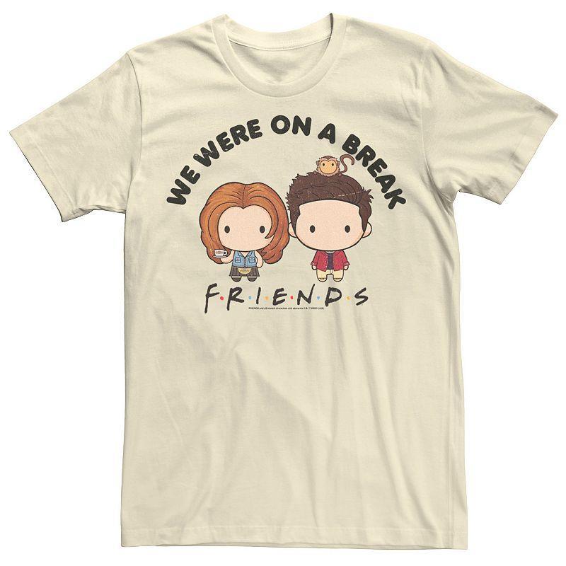 Mens Friends We Were On A Break Cartoon Tee Product Image