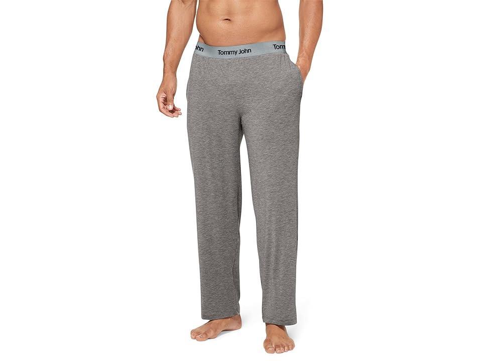 Tommy John Second Skin Lounge/Pajama Pants (Medium Heather Grey) Men's Pajama Product Image