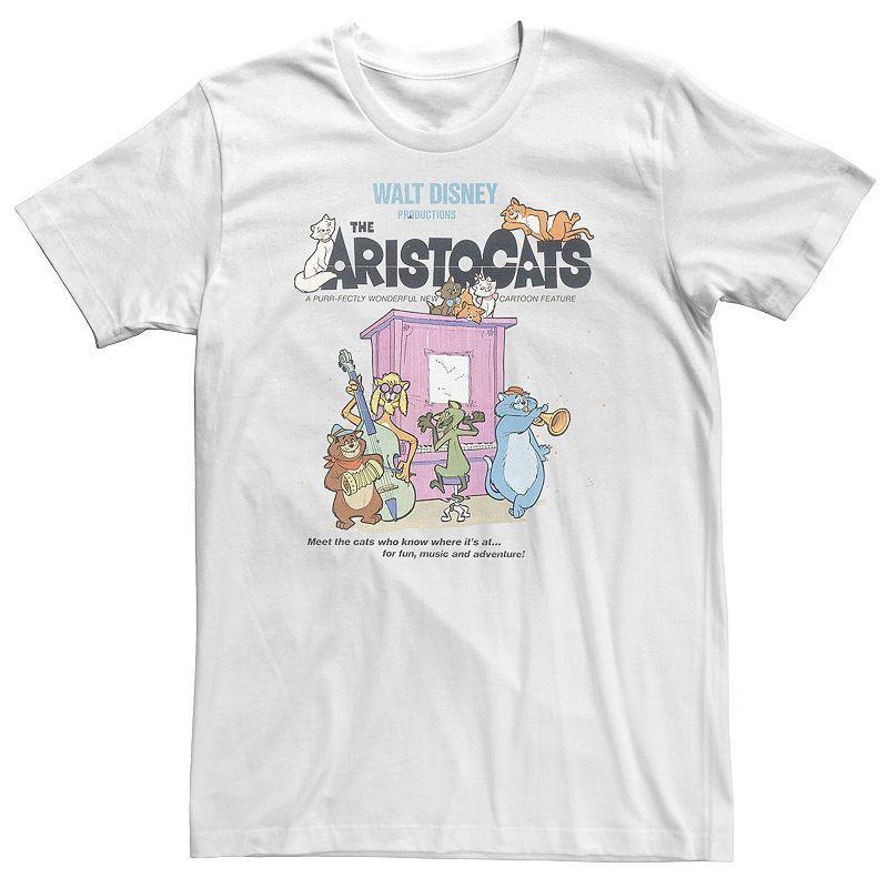 Big & Tall Disney The Aristocats Group Shot Classic Poster Tee, Mens Product Image