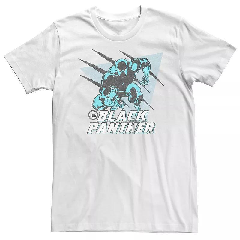 Big & Tall Black Panther Scratches Pose Tee, Mens Product Image