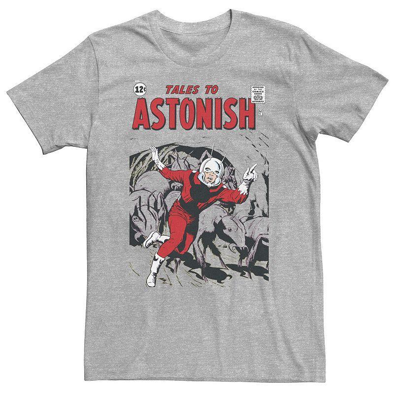 Big & Tall Marvel Ant-Man Tales To Astonish Comic Cover Tee, Mens Athletic Grey Product Image