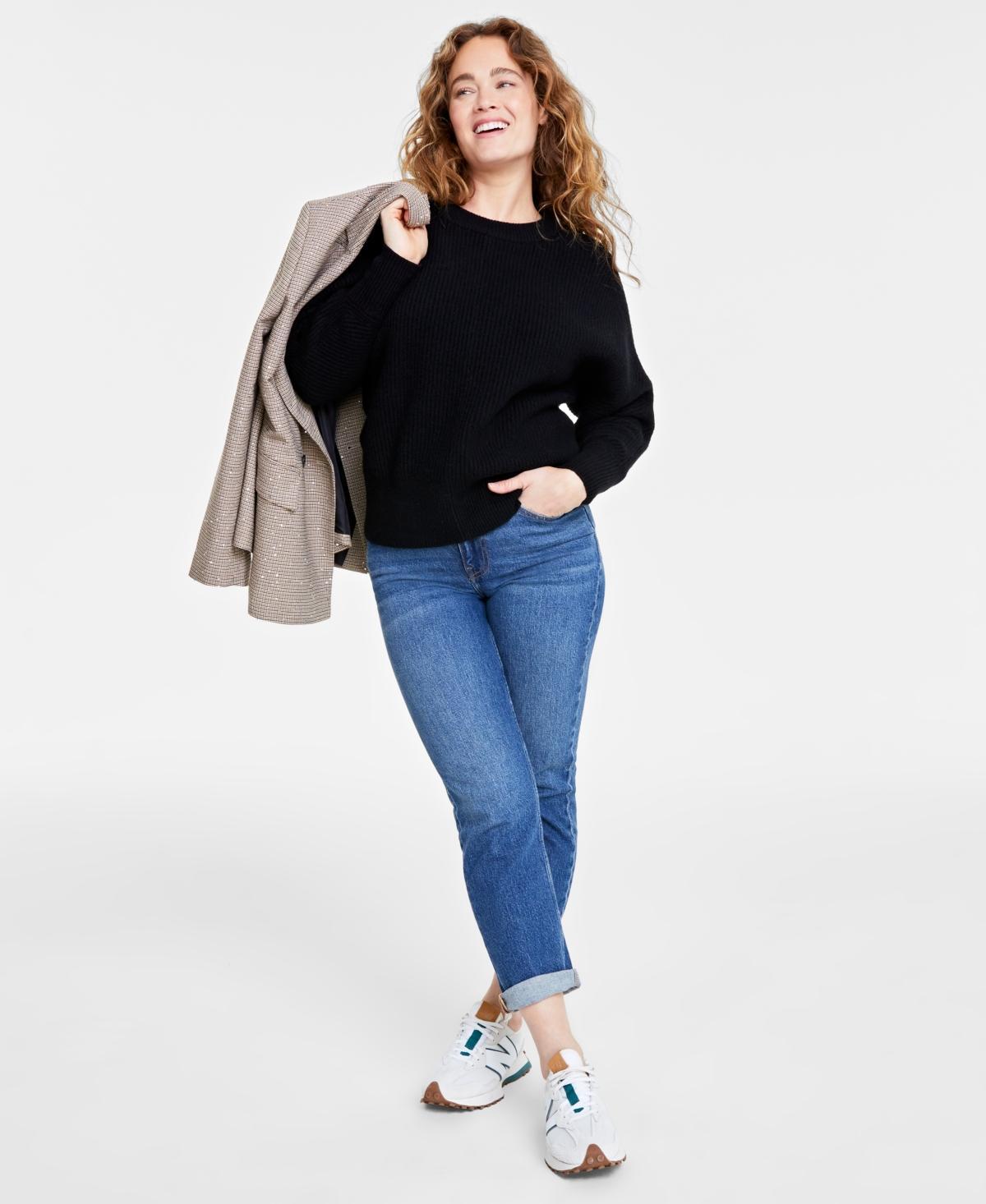 On 34th Womens Dolman-Sleeve Crewneck Sweater, Created for Macys Product Image