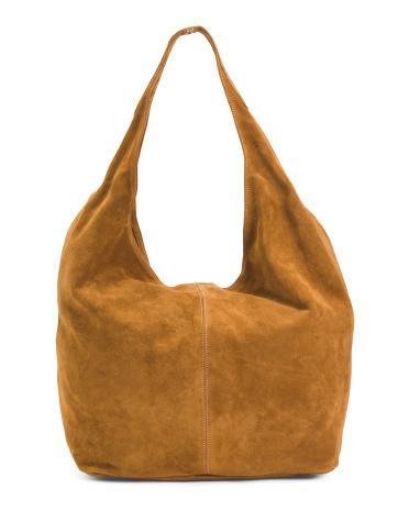 Suede Slouchy Hobo for Women Product Image