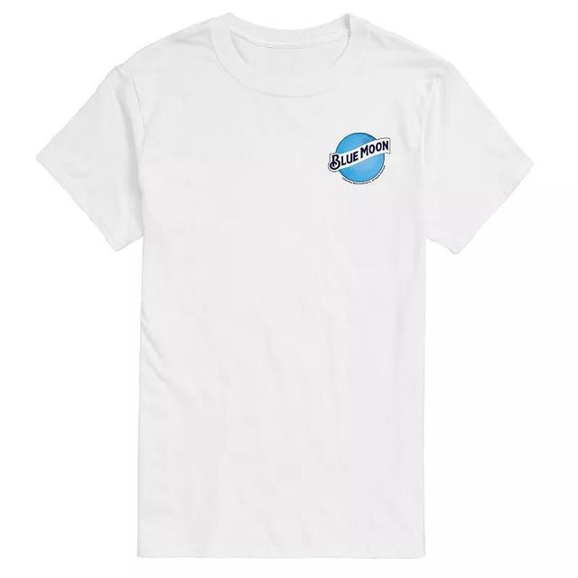 Mens Blue Moon Logo Graphic Tee Product Image