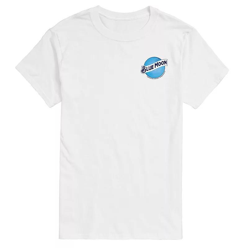 Mens Blue Moon Logo Graphic Tee Product Image