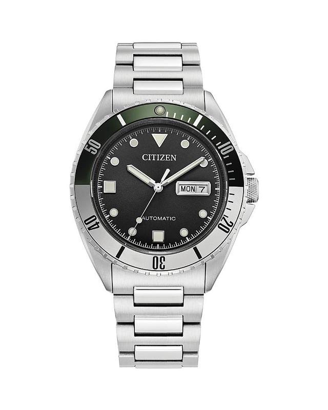 Men's Citizen Sport Automatic Black Dial Watch in Stainless Steel (Model: Nh7531-50E) Product Image