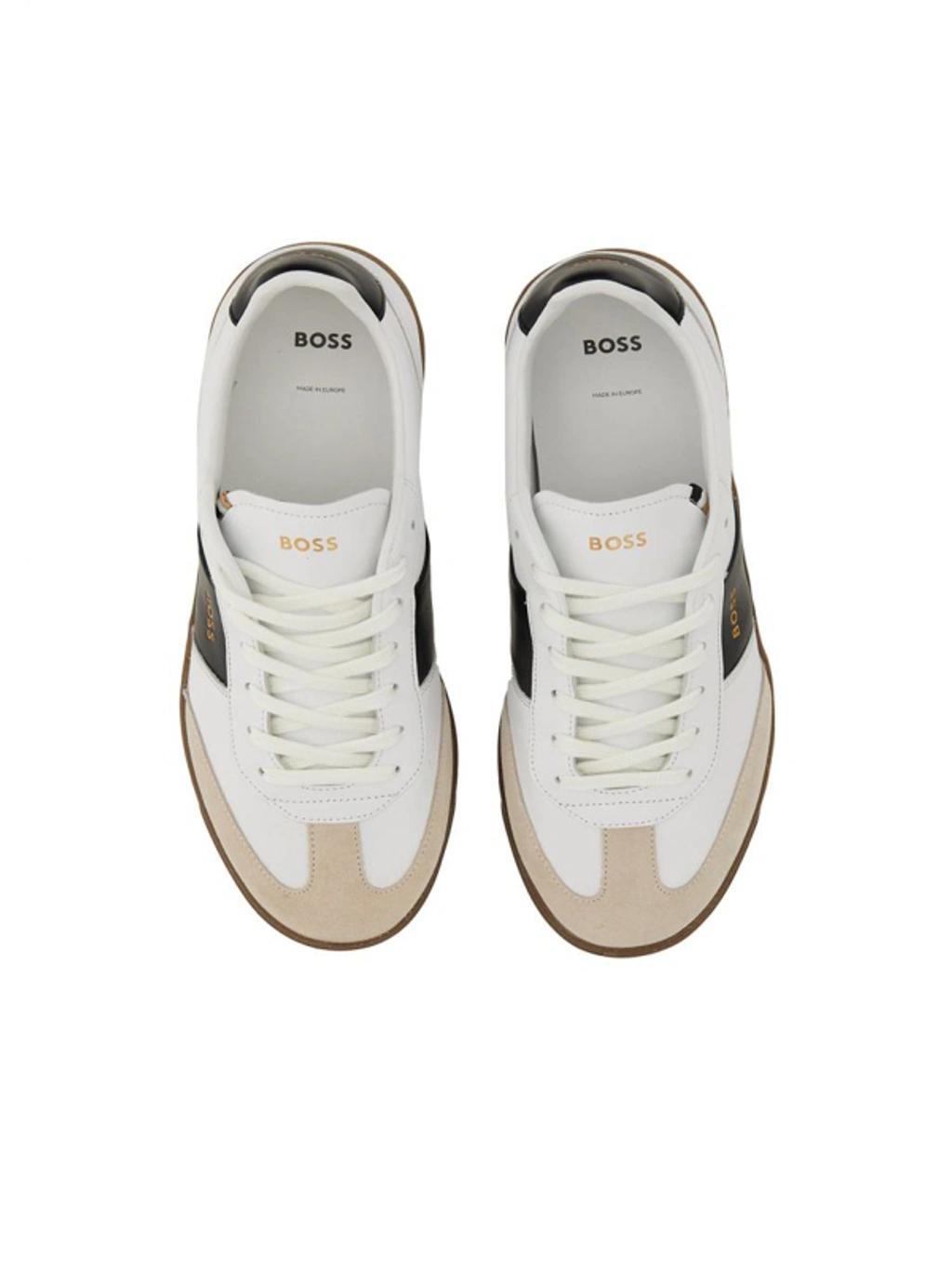 Men's Brandon Low Top Tennis Sneakers In White Product Image