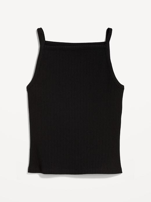 Rib-Knit Cami Tank Top Product Image