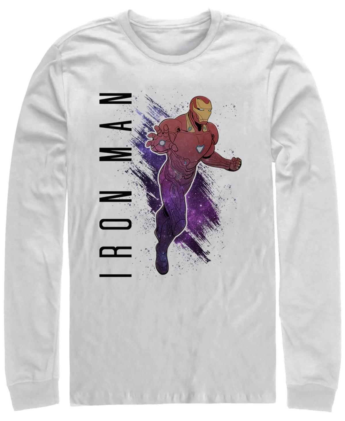 Mens Marvel Avengers Endgame Iron Man Galaxy Paint Tee Product Image