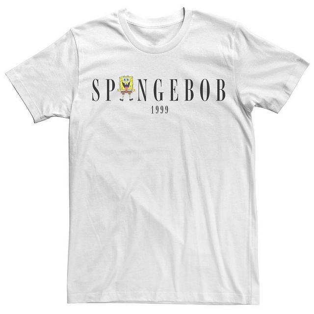 Mens Nickelodeon SpongeBob SquarePants In Logo 1999 Tee Product Image